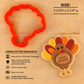Turkey Cookie Cutter