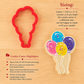 Birthday Balloons Cookie Cutter