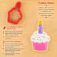 Cupcake Shaped Cookie Cutter