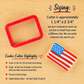 American Flag Cookie Cutter