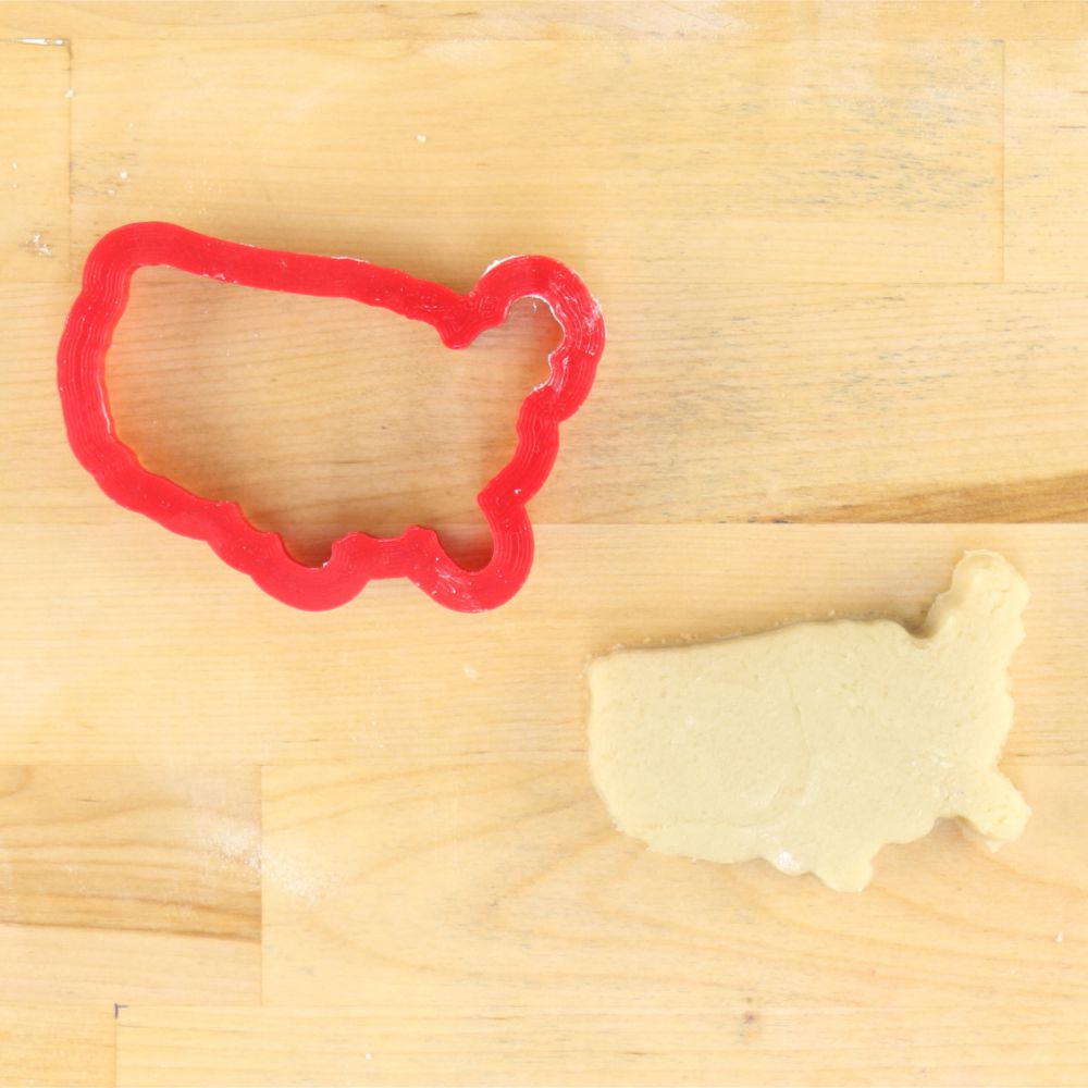 USA Shape Cookie Cutter