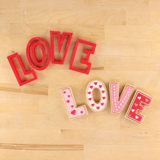 LOVE Cookie Cutters