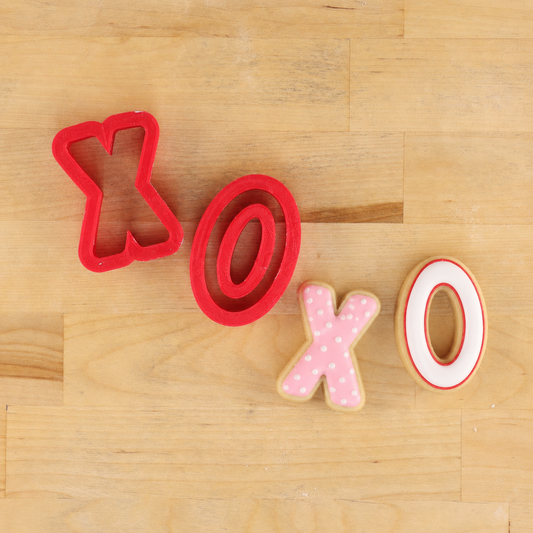 XO Letters Cookie Cutters