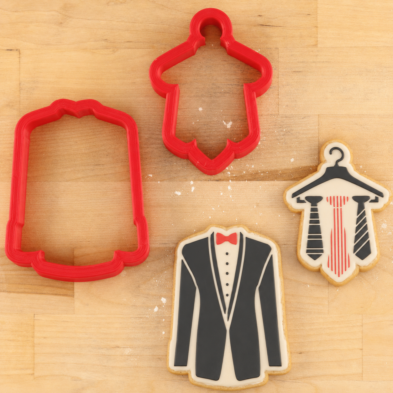 Tuxedo and Ties Cookie Cutter