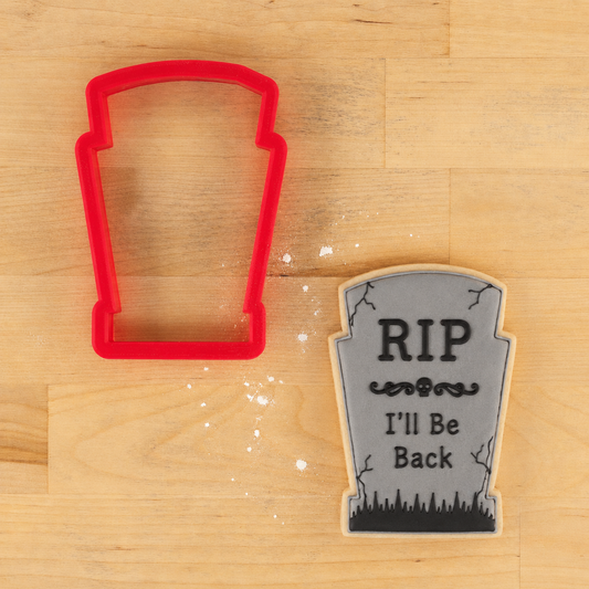 Ornate Halloween Tombstone Cookie Cutter