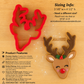 Dimensions and product details for the Reindeer Cookie Cutter