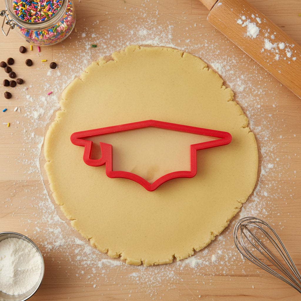Graduation Cap Cookie Cutter