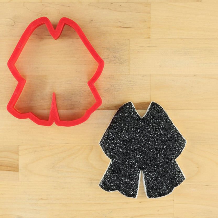 Graduation Gown Cookie Cutter