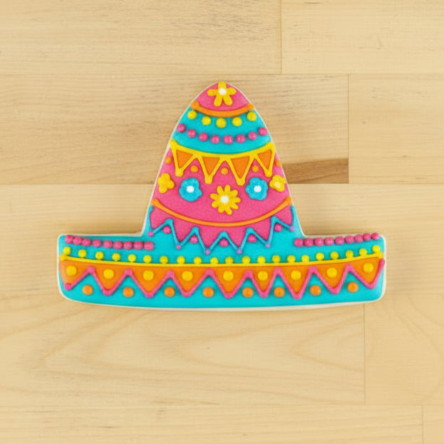 Sombrero Hat Cookie Cutter for Making Cinco De Mayo Cookies