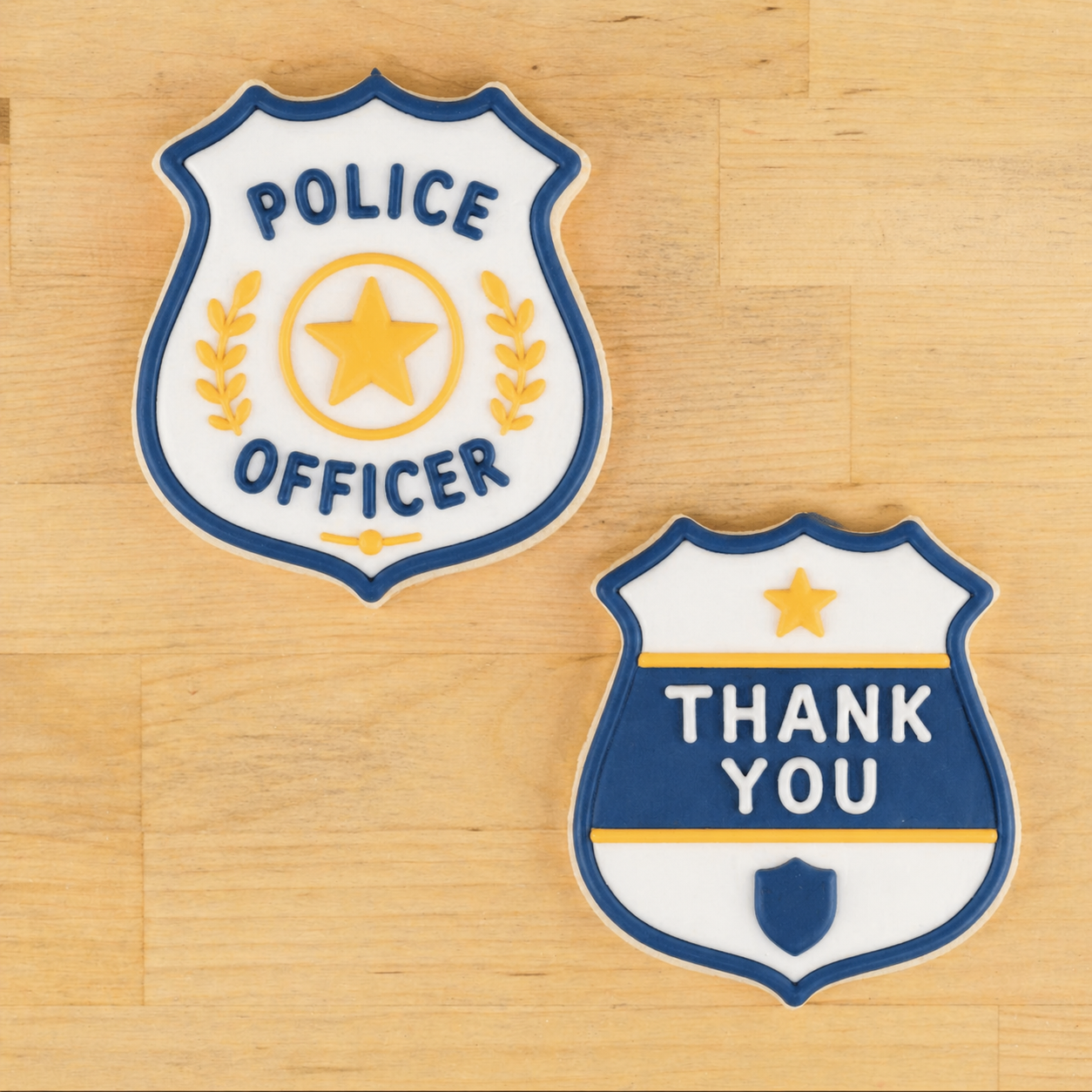Police Badge Cookie Cutter