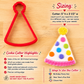 Party Hat Shaped Cookie Cutter
