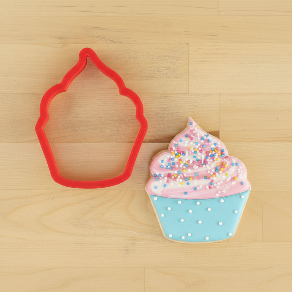 Birthday Cupcake Cookie Cutter