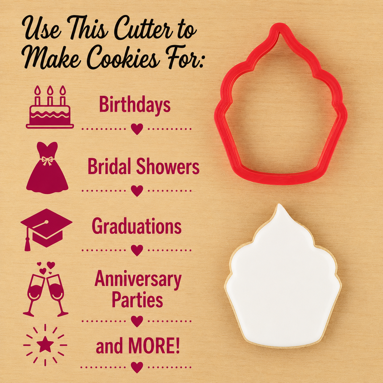 Cupcake Cookie Cutter