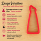 One Shoulder Dress Cookie Cutter