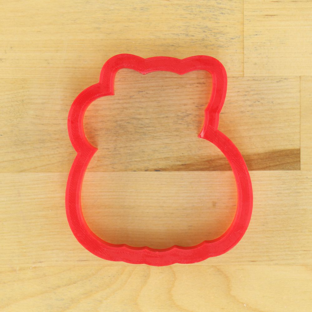 Cat in Jack-O-Lantern Cookie Cutter