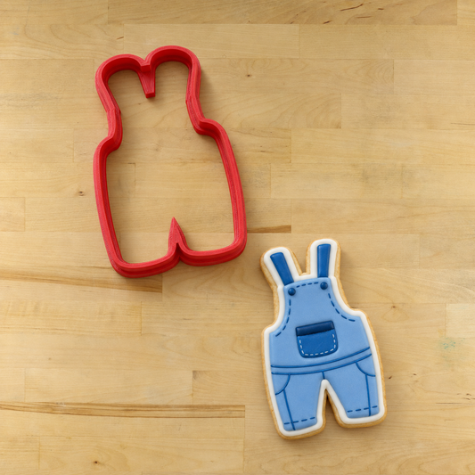 Baby Overalls Cookie Cutter