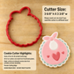 Baby Bib Cookie Cutter