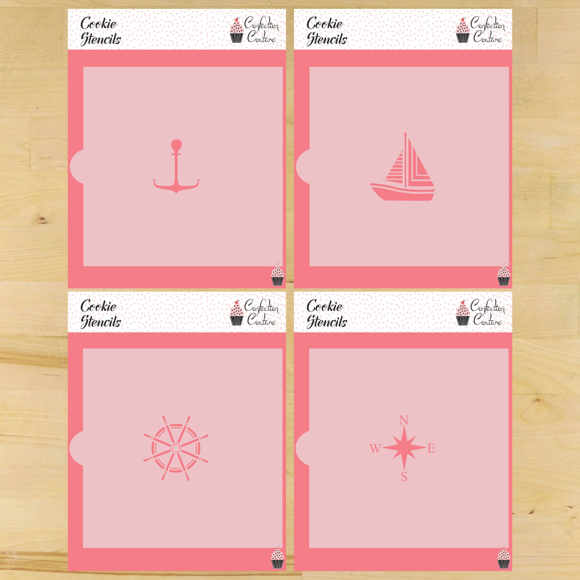 Sailor's Life Cookie Stencil