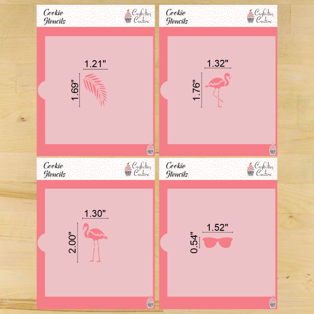 South Beach Cookie Stencils