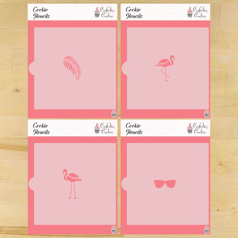South Beach Cookie Stencils