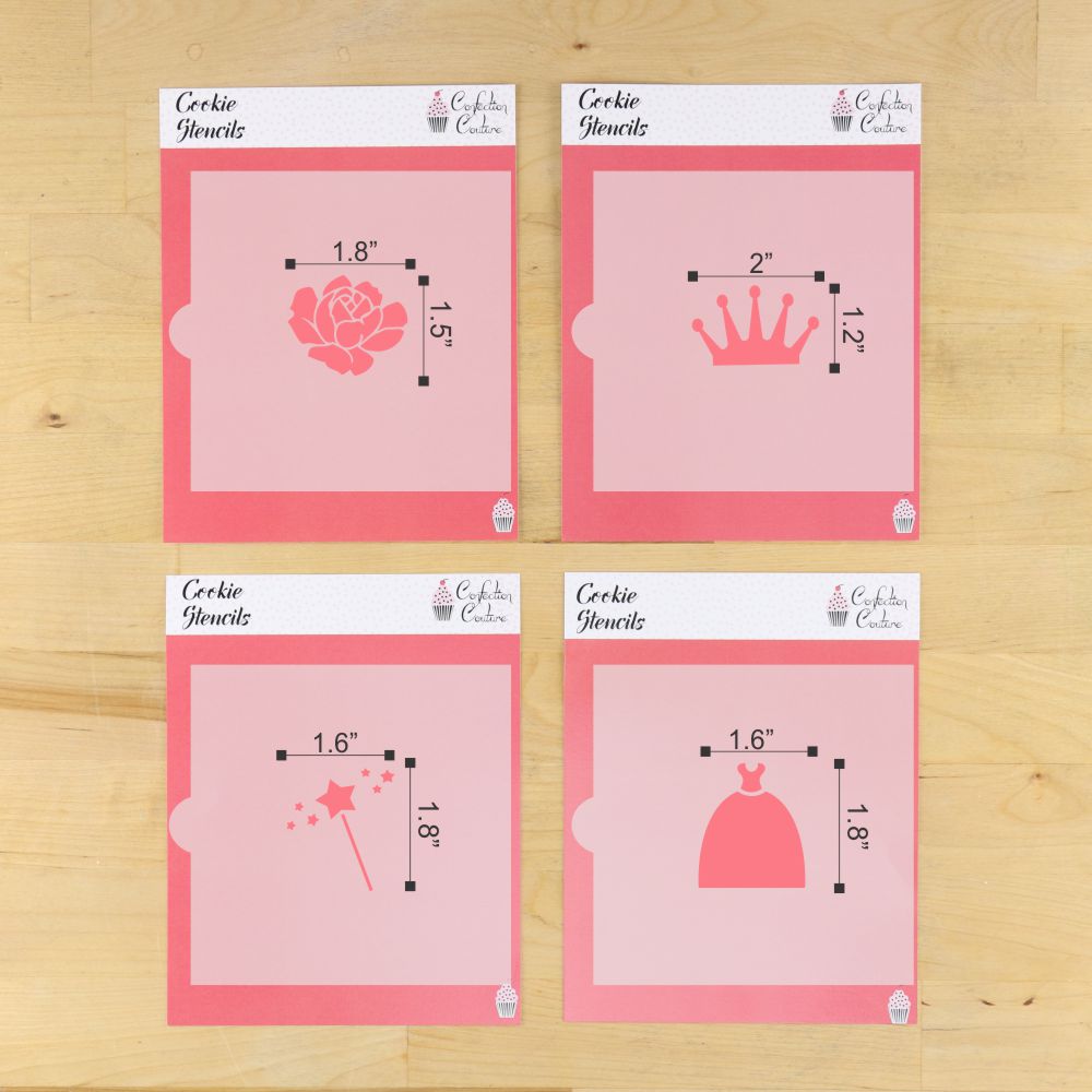 Princess Designs Cookie Stencil
