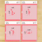 Cheerleading Cookie Stencils
