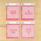 four Cowboy Words Cookie Stencils