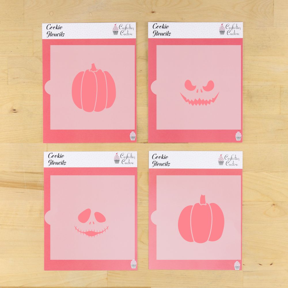 Jack-o-Lantern Halloween Cookie Stencils| Spooky Pumpkin Designs – Confection Couture Stencils printable-halloween-templates-woo-jr-kids-activities-children-s-publishing