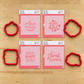 Give Thanks Message Cookie Stencils