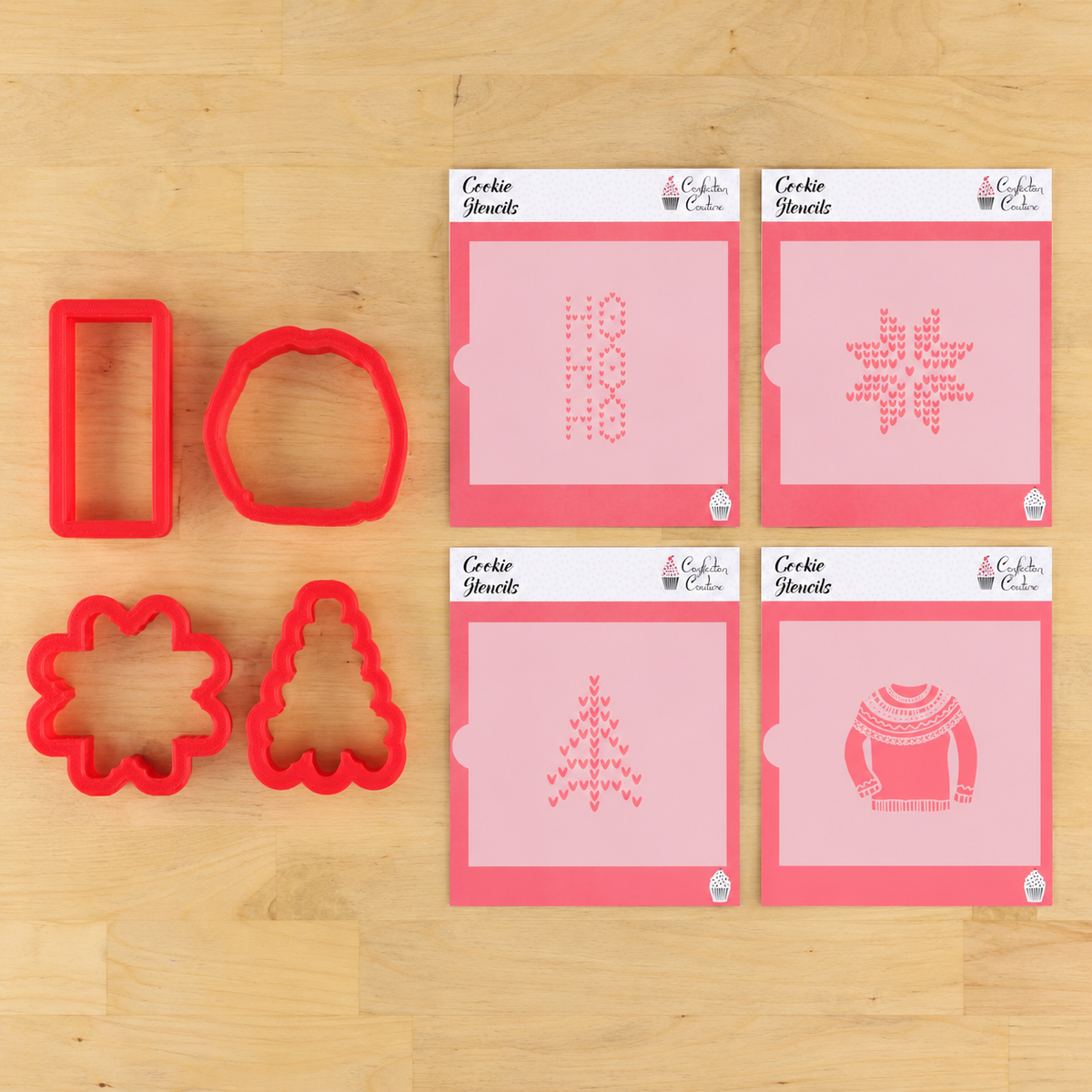 Scandinavian Sweater Cookie Stencil