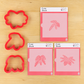 Pine Boughs Cookie Stencil