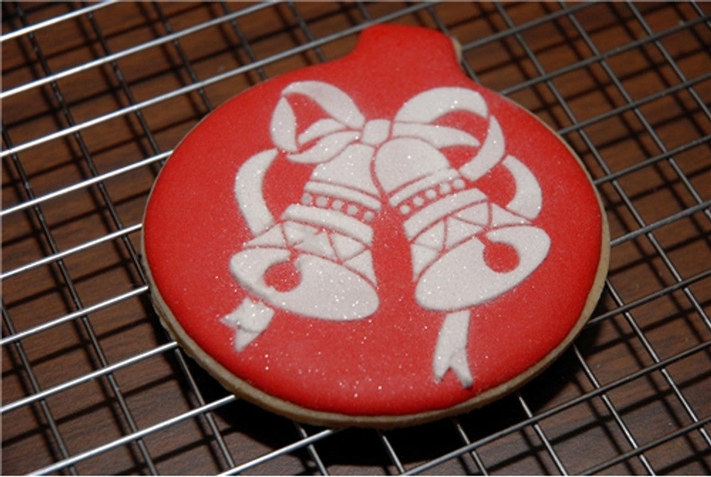 Christmas Round Cookie Stencil Set by Designer Stencils