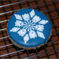 Crystal Snowflakes Round Cookie Stencil Set by Designer Stencils