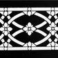 New Orleans Iron Lattice Cake Stencil Side by Designer Stencils Fondant