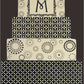 Eyelet Lattice Cake Stencil Side by Designer Stencils Cake