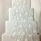 Peacock Spray Cake Stencil Set by Designer Stencils Cake
