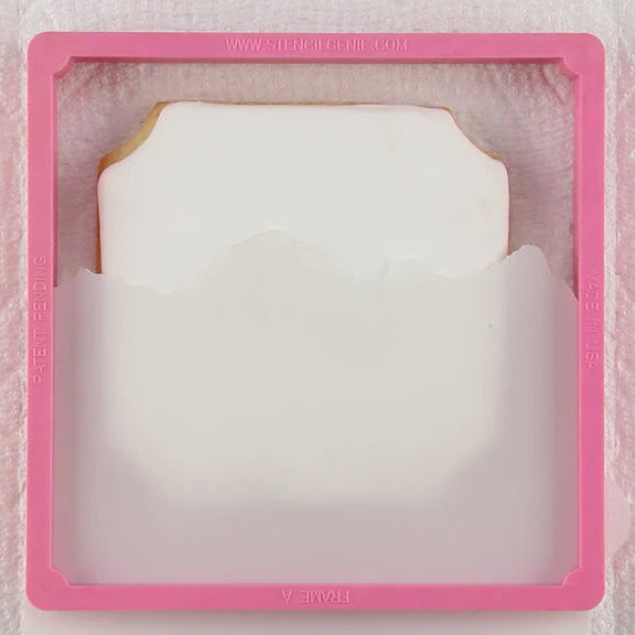 Stencil Holder with a edger stencil