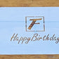 Flemings Steak House - 4 Copies  - You Choose Your Stencil Saying - Happy Birthday