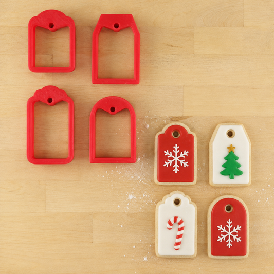 Gift Tags Cookie Cutter Set