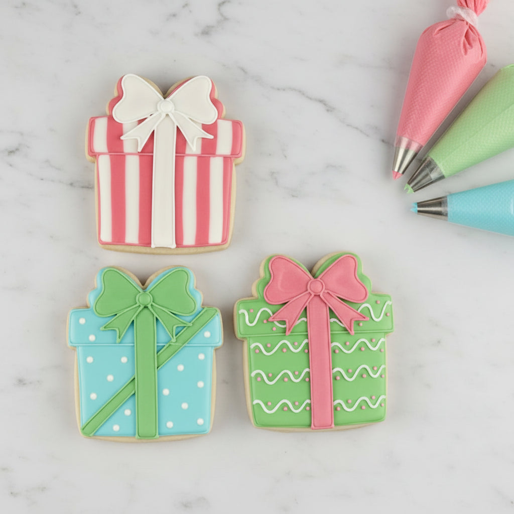 Gift Box Cookie Cutter Set