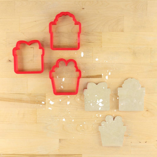 Christmas Present Cookie Cutters