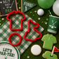 Golf Cookie Cutter Set and Golf-shaped cookies for a golf-themed birthday party.