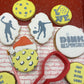 Women's Pickleball Cookie Stencil Bundle