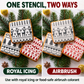Fair Isle Backgrounds Cookie Stencil Value Bundle