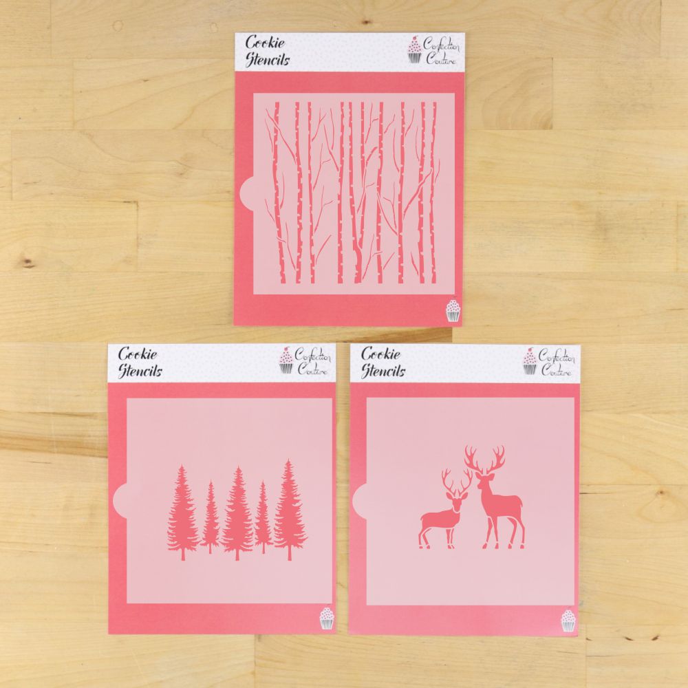 North Woods Cookie Stencil Value Bundle