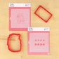 Backpack Paint Your Own Cookie Stencil