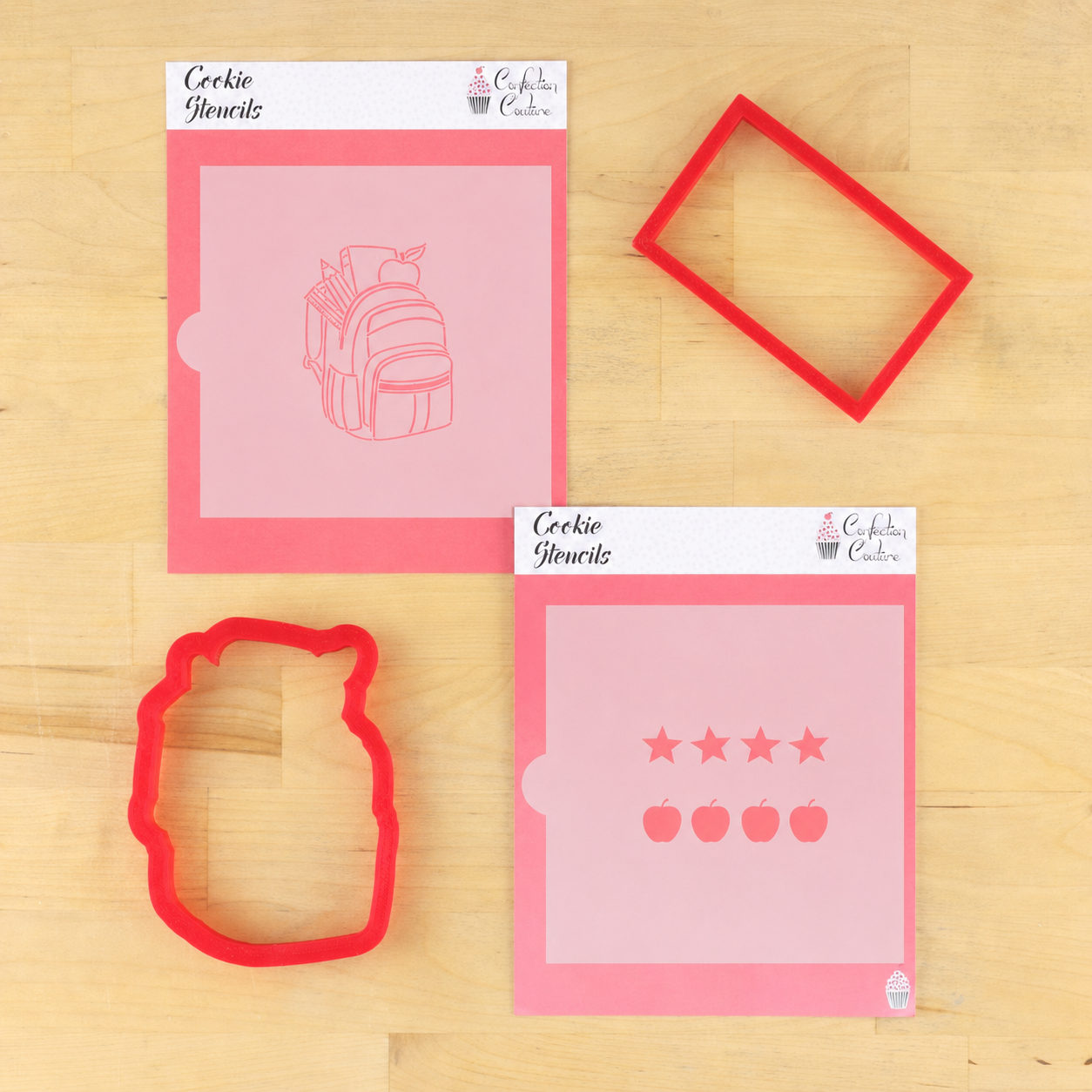 Backpack Paint Your Own Cookie Stencil