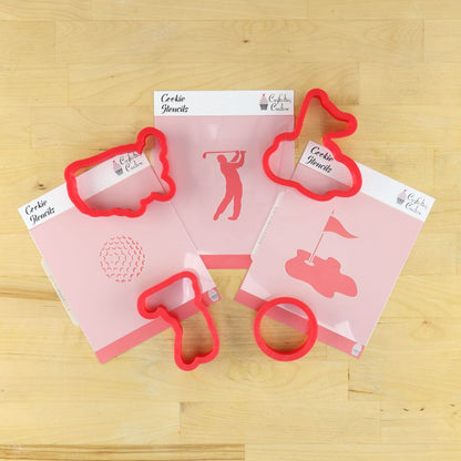 Mastered It Golf Cookie Stencil Kit