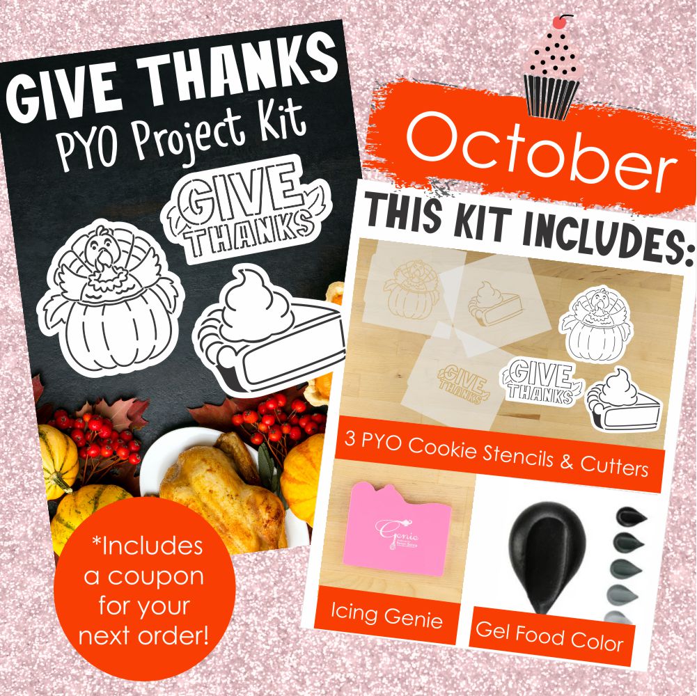 Give Thanks Cookie Decorating Project Kit