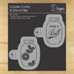 Ball Jar Cookie Stencil and Cutter Set by Designer Stencils